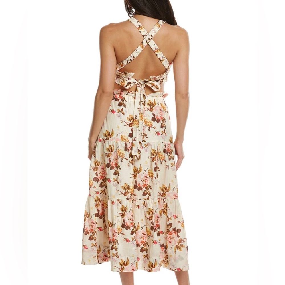 SEA New York Cream Apron Dress XS